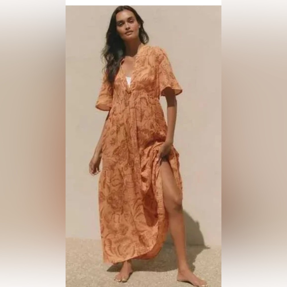 Anthropologie Kallie Maxi Dress